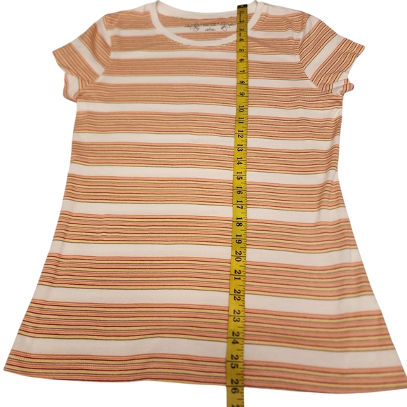 Sonoma Y2K Striped Stretchy T-Shirt - Picture 8 of 10
